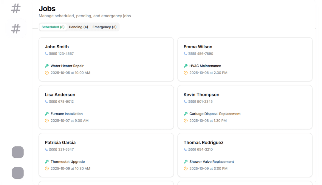 Service screenshot